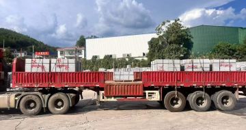 赣州 芝麻灰花岗岩地铺石出货日常