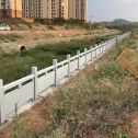 赣州 白麻河道栏杆效果展示图