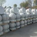 赣州 白麻花岗岩石材圆球，石球，挡车球，隔离球，景观石球，风水球等
