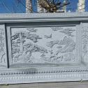 赣州 芝麻白大型照壁，屏风，影壁