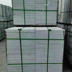 赣州 芝麻白火烧，园林广场市政工程地铺石，1.8~5.0厚均有现货