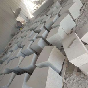 赣州 白麻花岗岩异形坐凳