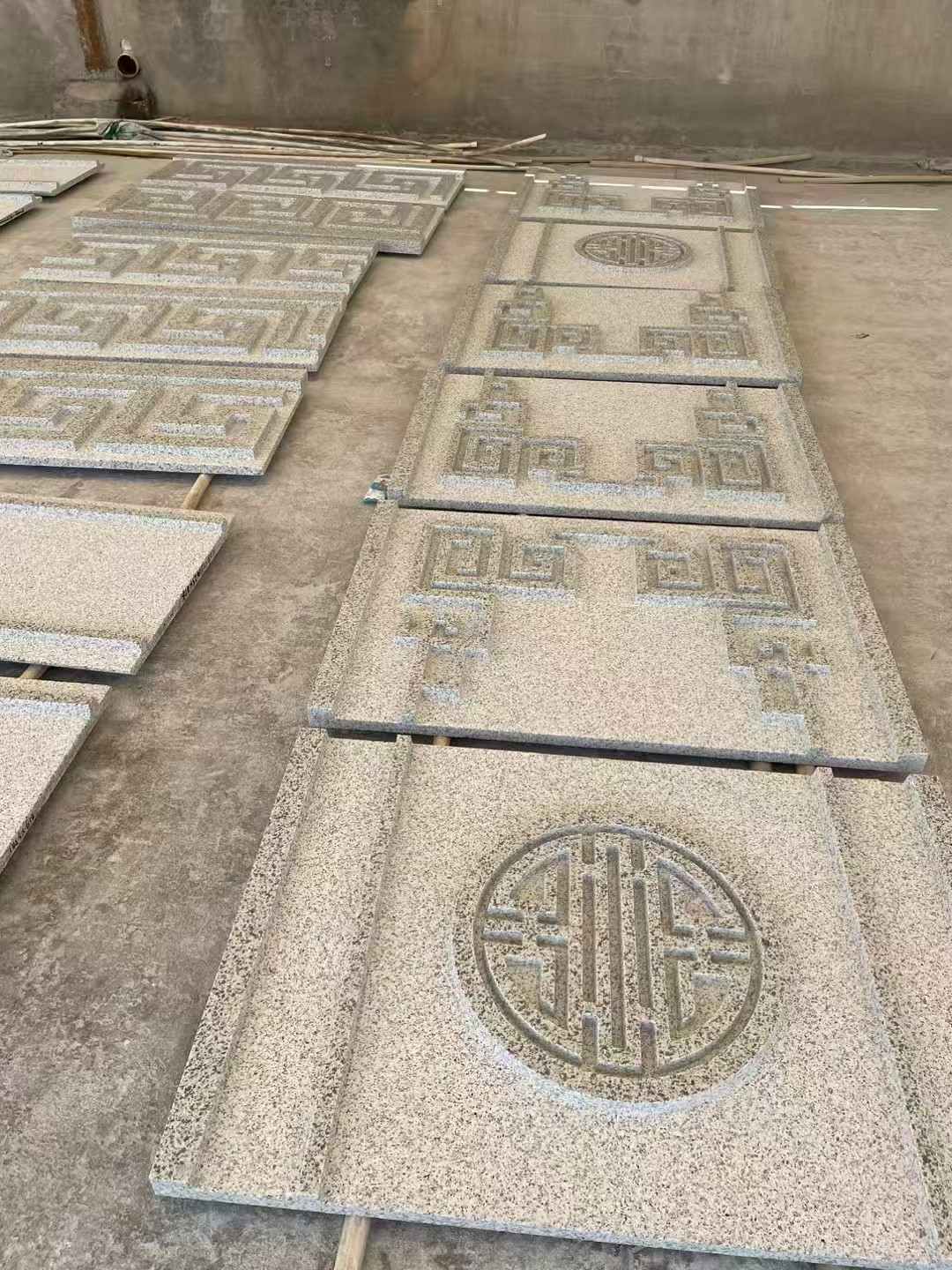 赣州 白麻花岗岩外墙立面雕刻板