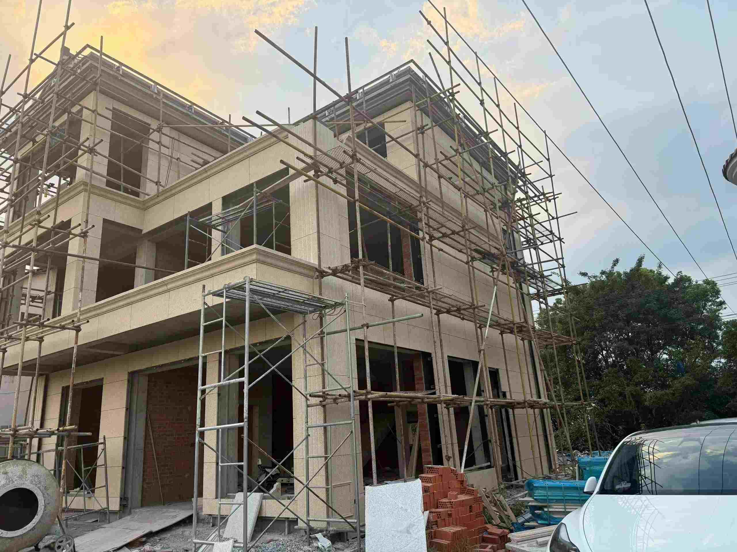 赣州 黄金麻荔枝面花岗岩外墙干挂