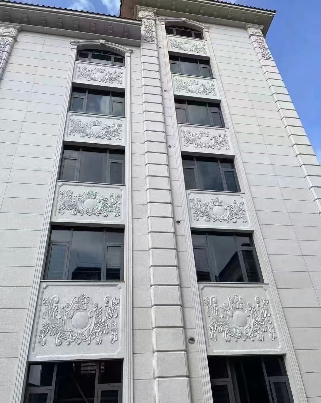 赣州 白麻荔枝面花岗岩别墅外墙干挂