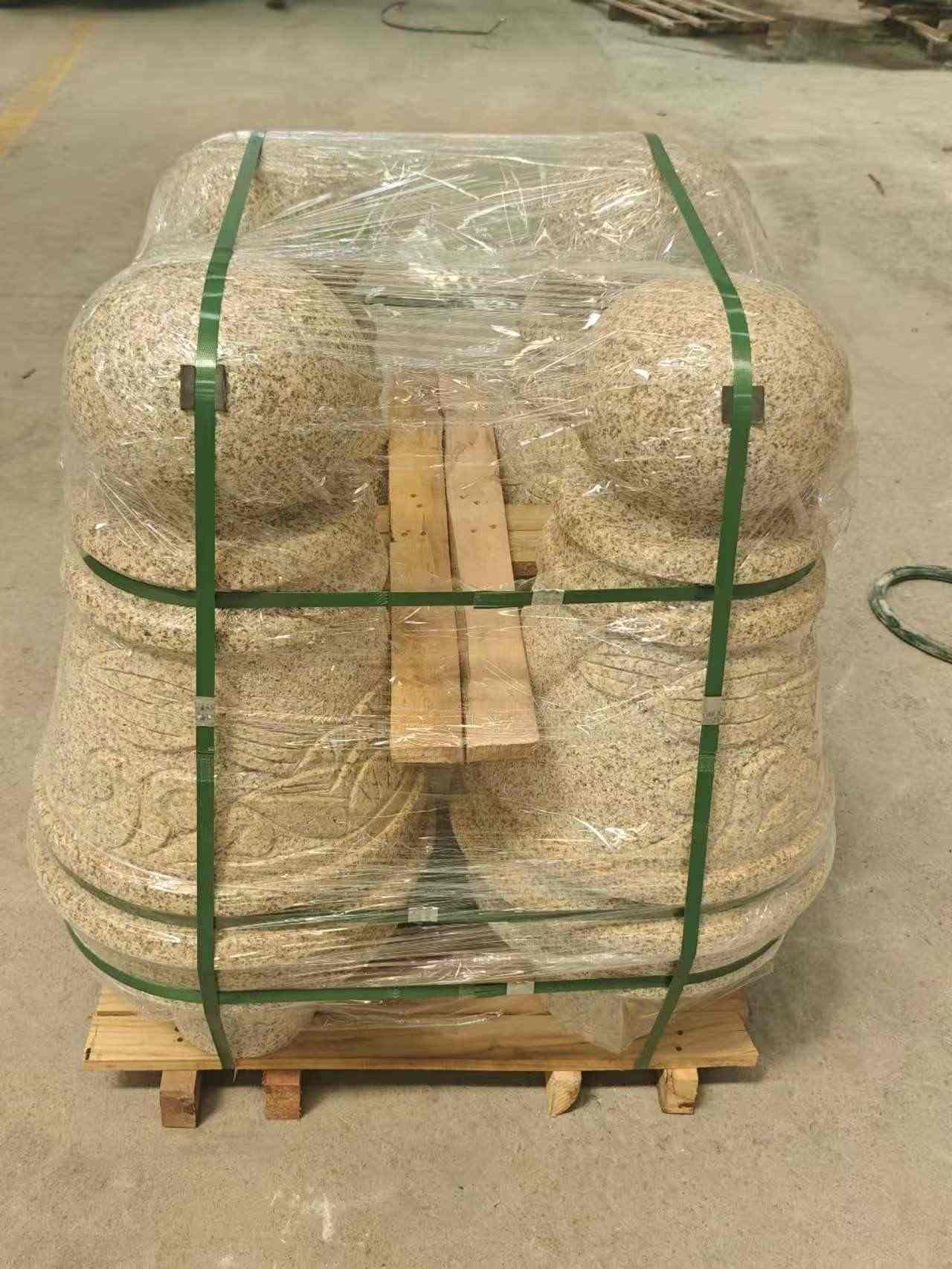 赣州 黄金麻异形定制雕花——棒棒糖挡车柱