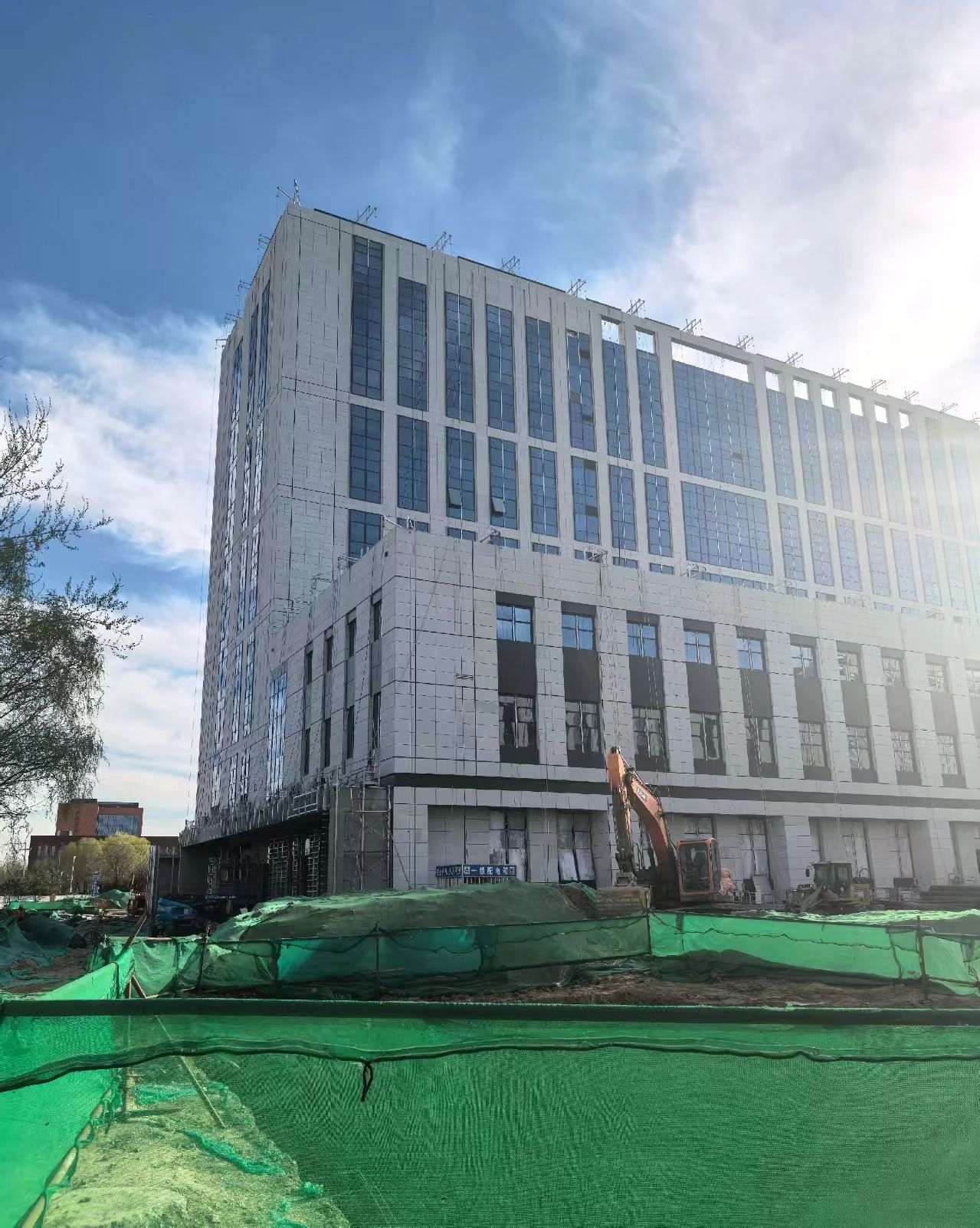 赣州 白麻花岗岩石材外墙干挂