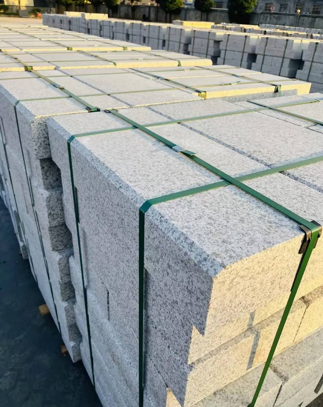 赣州 白麻花岗岩路沿石，马路牙子，路缘石，平石，立缘石等