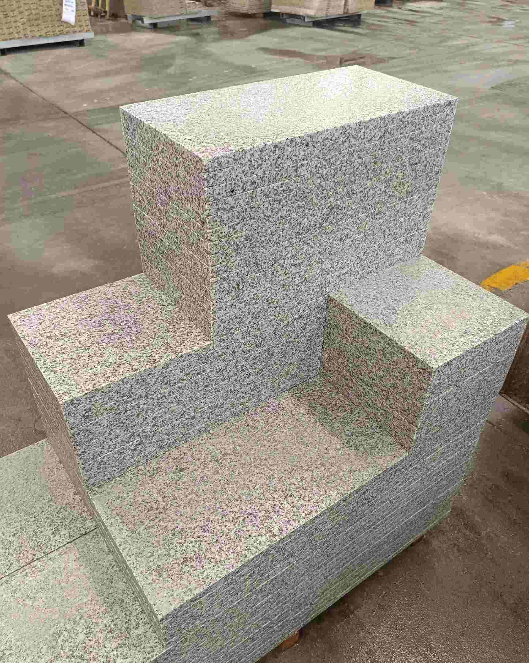 赣州 白麻花岗岩荔枝面地铺石